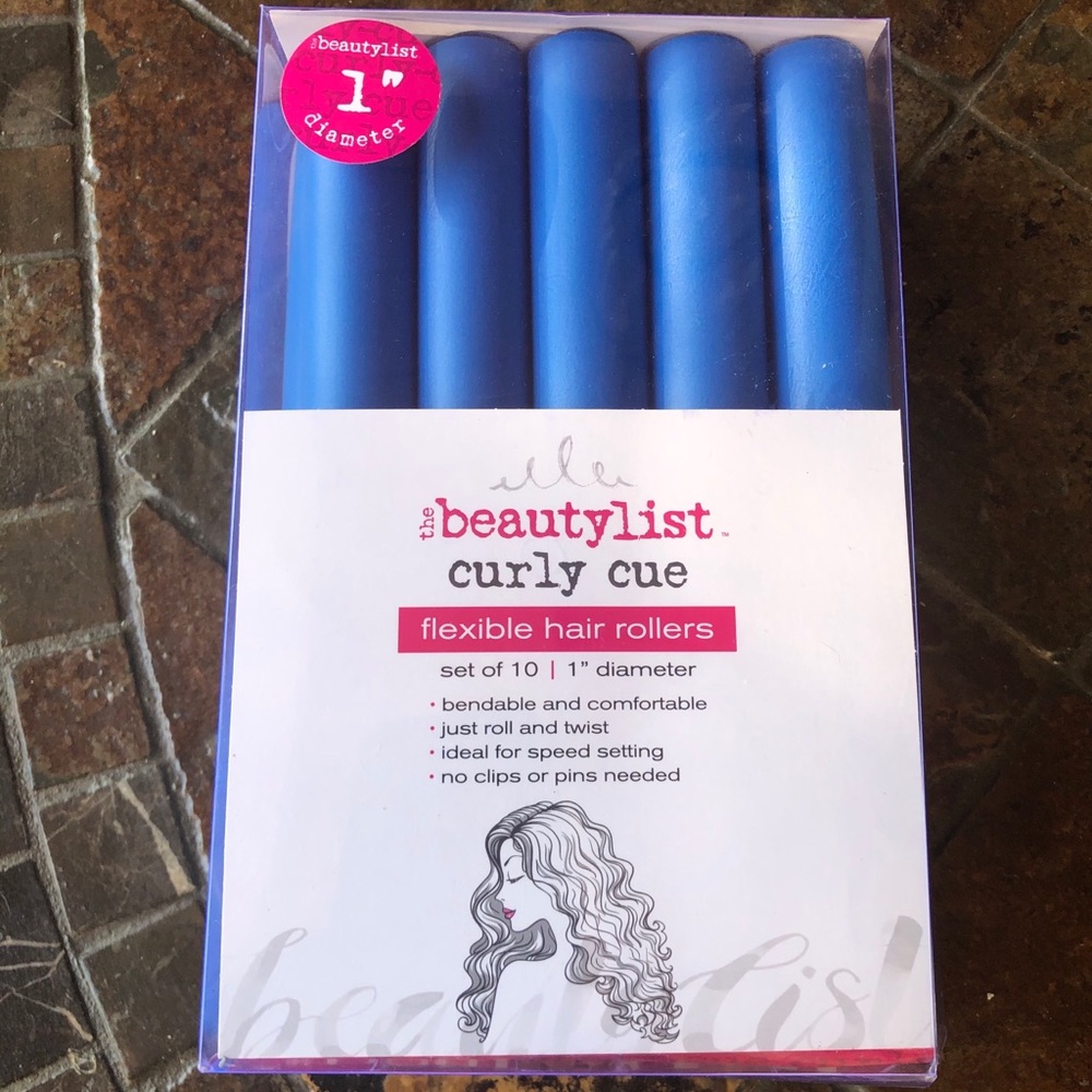 NTW - 1 inch flexible hair curlers.